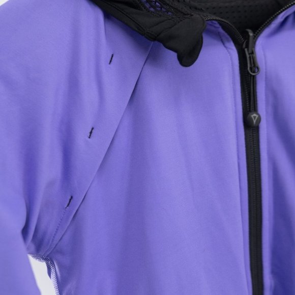 Ivivva by Lululemon “Challenge Ready” Reversible Black/Purple Hooded Jacket sz10 - Picture 11 of 12